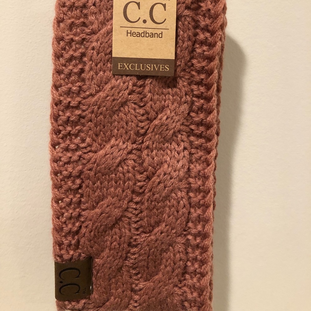 C.C Brand Cable Knit Headband